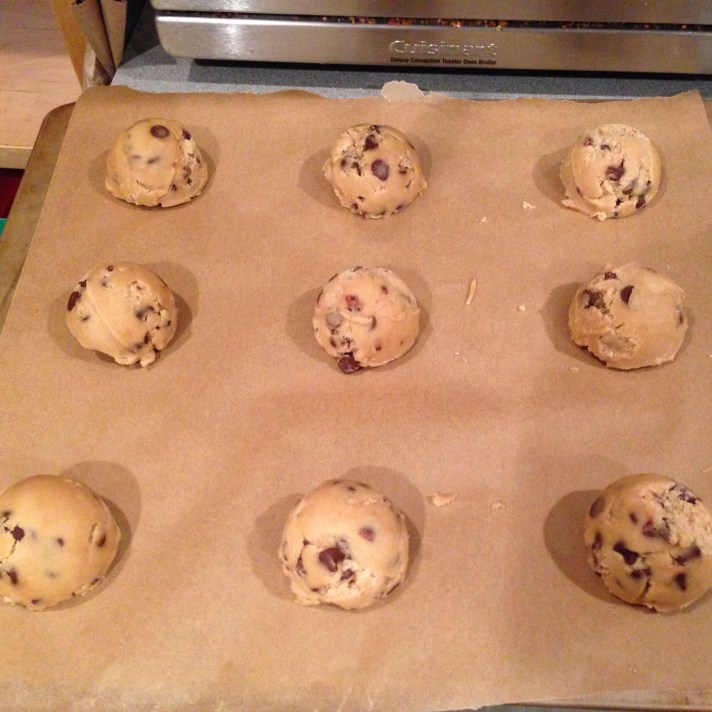 chocolate chip cookies, chocolate chunks, perfect cookies