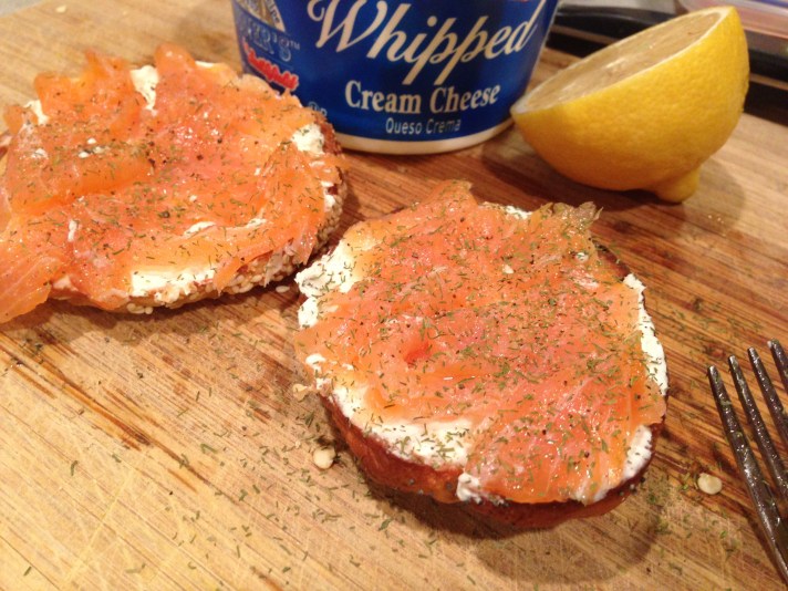 Lox and bagels