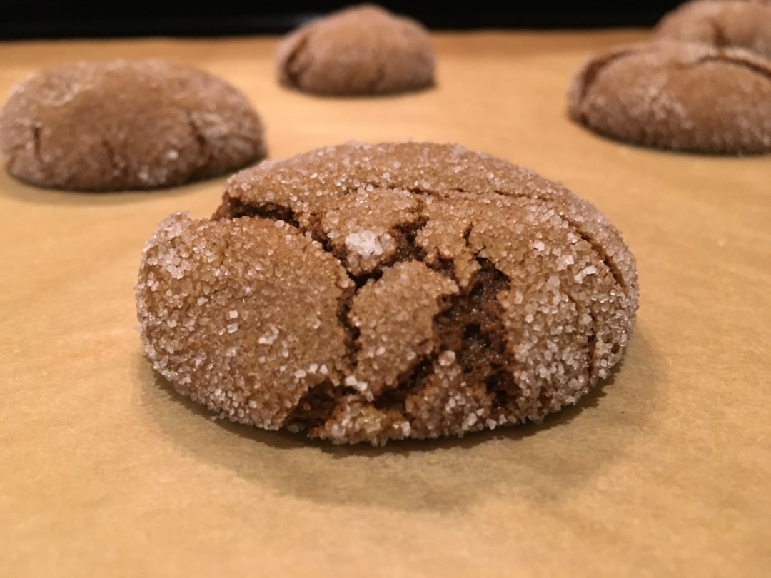 Ginger cookie, triple ginger cookie, ginger three ways cookie